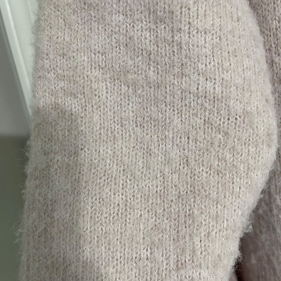 ZARA Pink Long Knit Cardigan Sweater. Size M - Picture 11 of 11